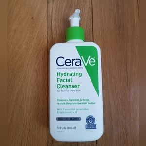 CeraVe hydrating facial cleanser